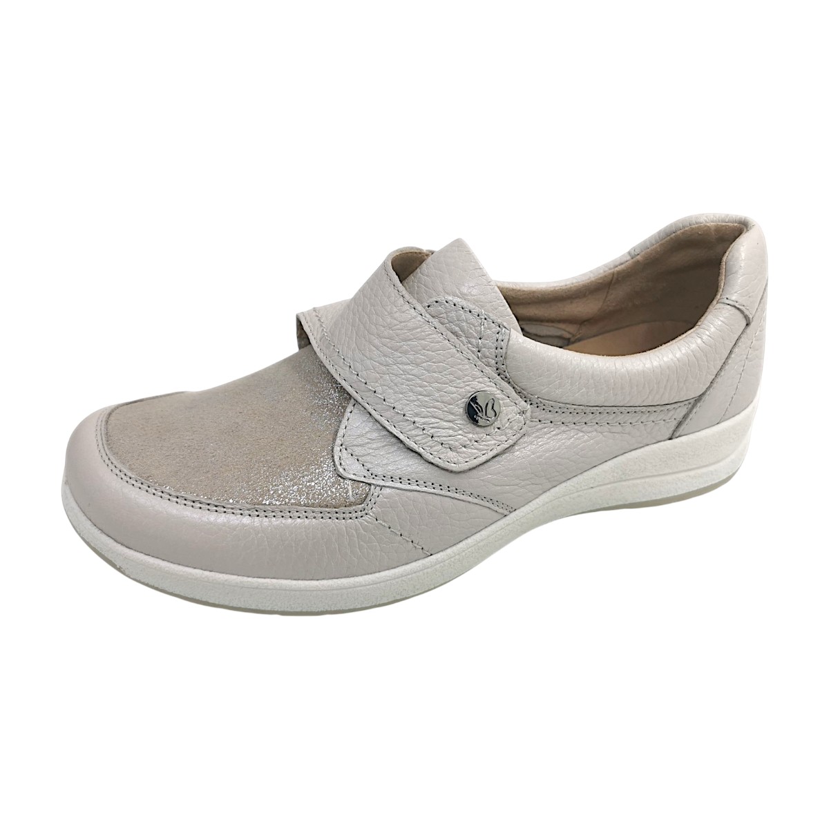 Caprice Damenschuhe Halbschuhe Slipper Beige Freizeit (pearl comb 132, Gr. 1:39)
