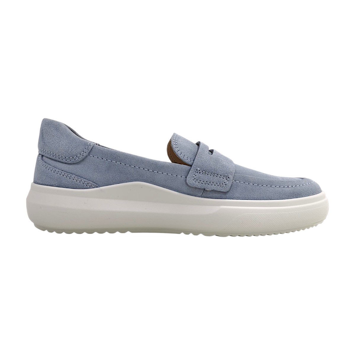 Gabor Damenschuhe Halbschuhe Slipper Blau Freizeit (Sky, Gr. 2:3.5)