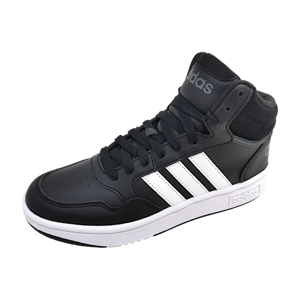 adidas Hoop Mid GW0402 Schwarz black