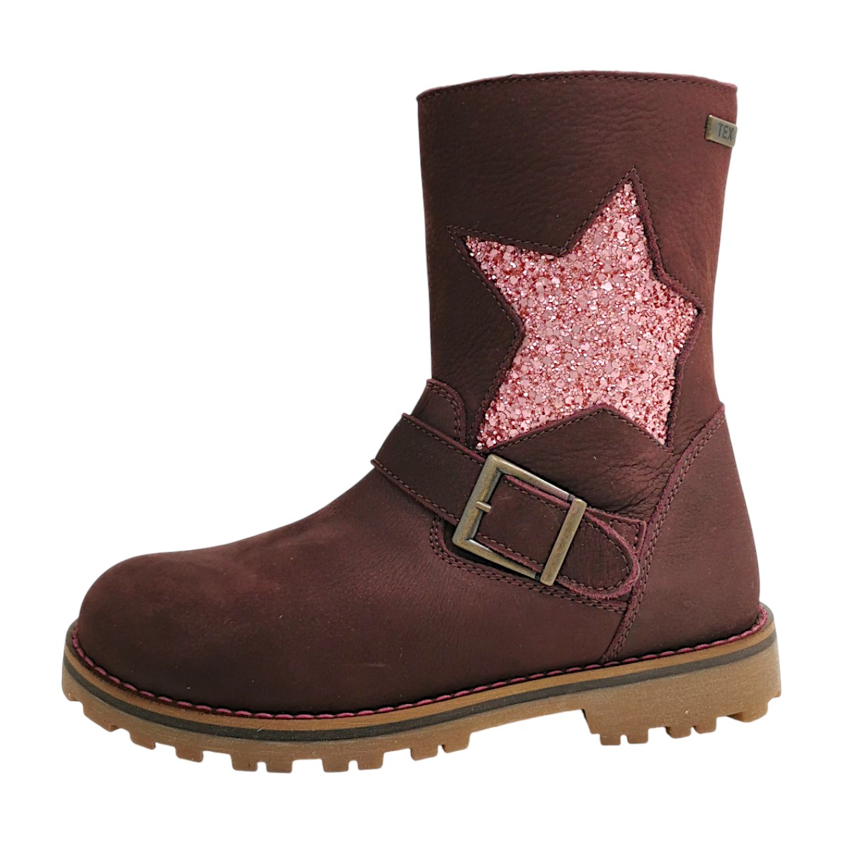 Micio Kinderschuhe Mädchen Stiefel Reißverschluss Rot Freizeit