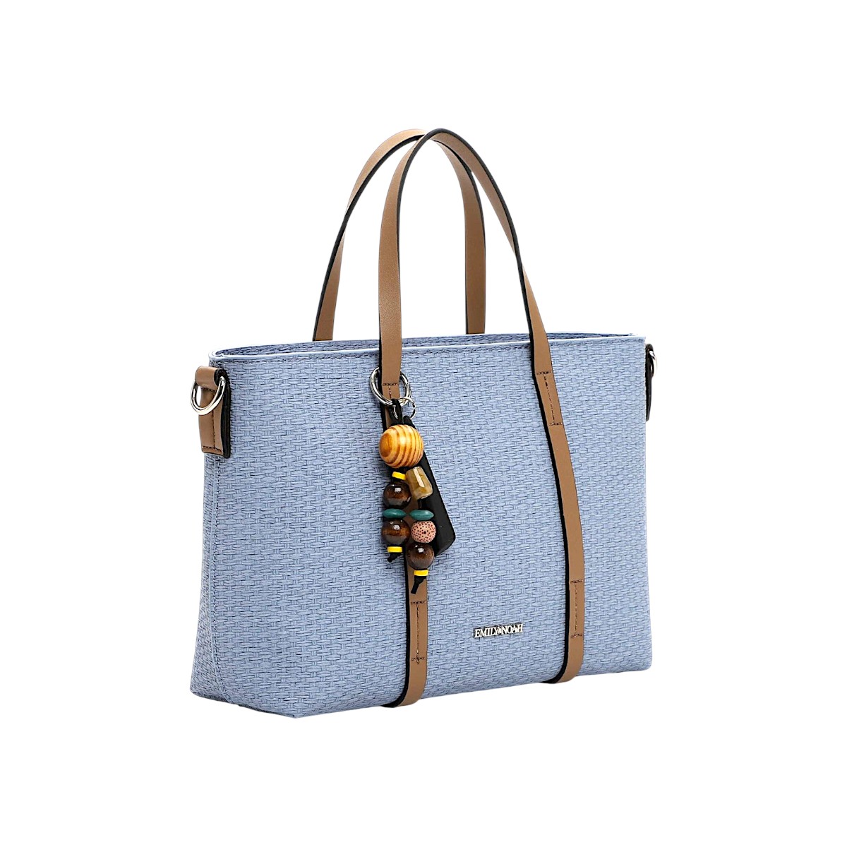 emily & noah Damenaccessoires Accessoires Taschen Blau Freizeit (light blue 530, Größe OneSize)