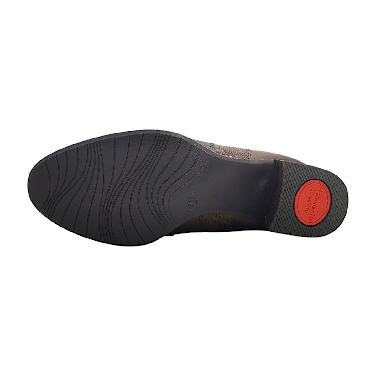 Tamaris Comfort Damenschuhe Stiefeletten Reißverschluss Braun Freizeit (328 chestnut, Größe 36 EU)