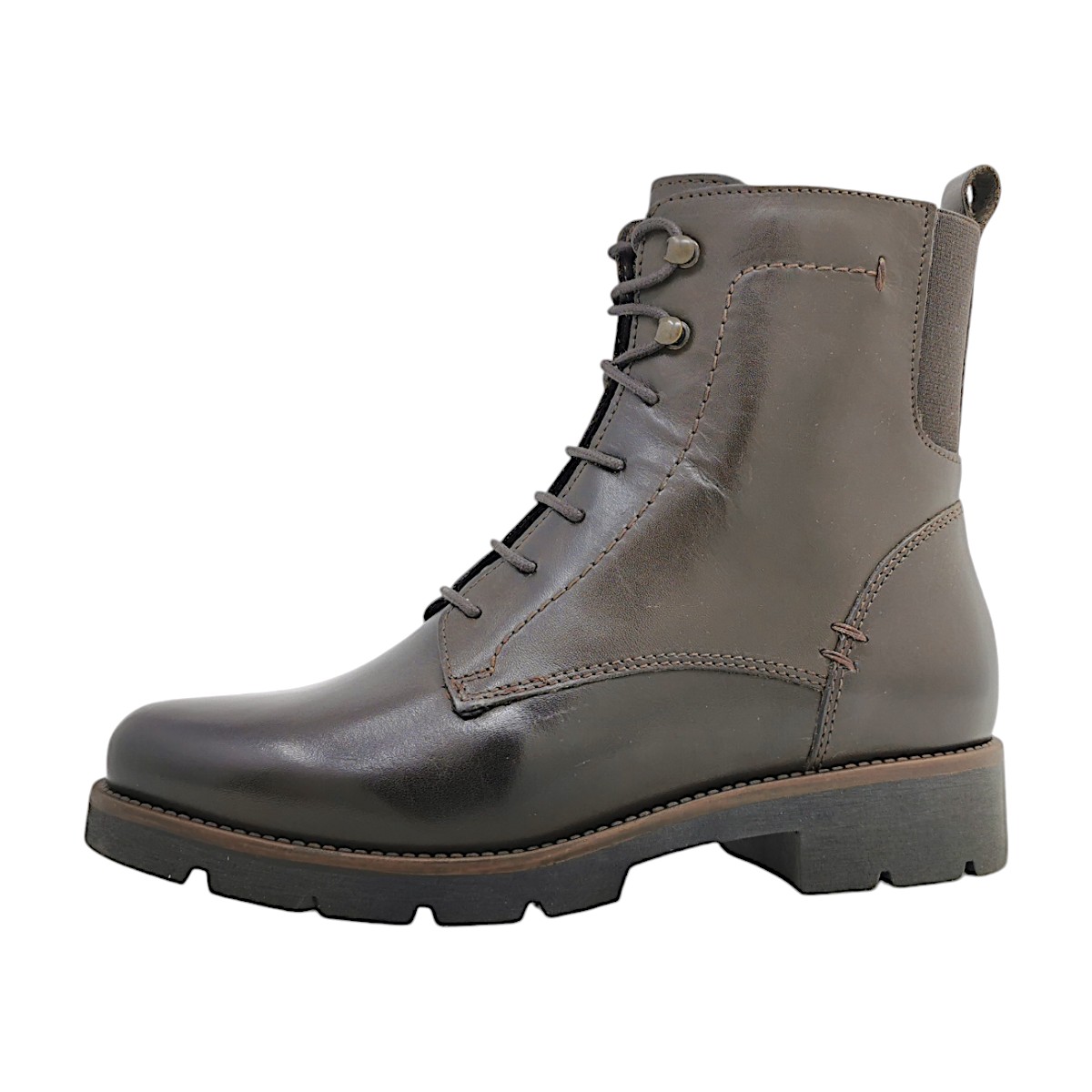Ellen Blake Eddy Damenschuhe Schnürstiefel Braun Freizeit (Caffe, Größe 36 EU)