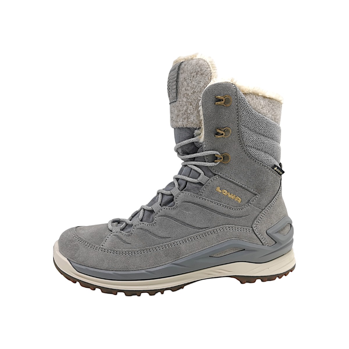 Lowa CALCETA EVO GTX Ws Damenschuhe Stiefel Schnürer Grau Freizeit