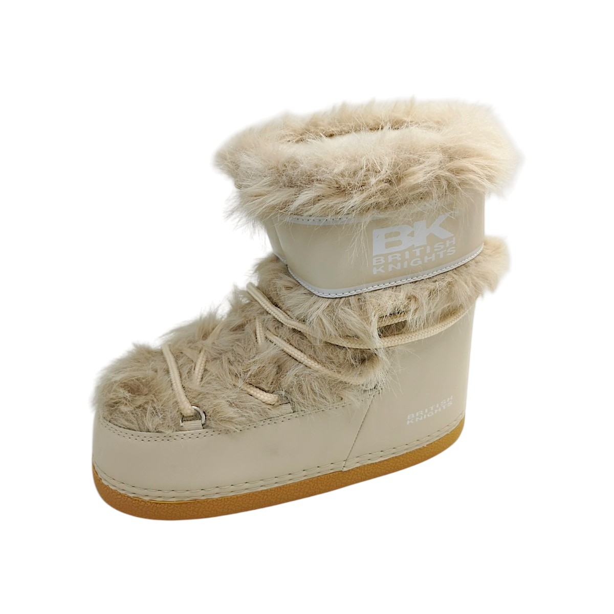 British Knights Damenschuhe Winterstiefel Beige Freizeit (offwhite/creme, Größe 41 EU)