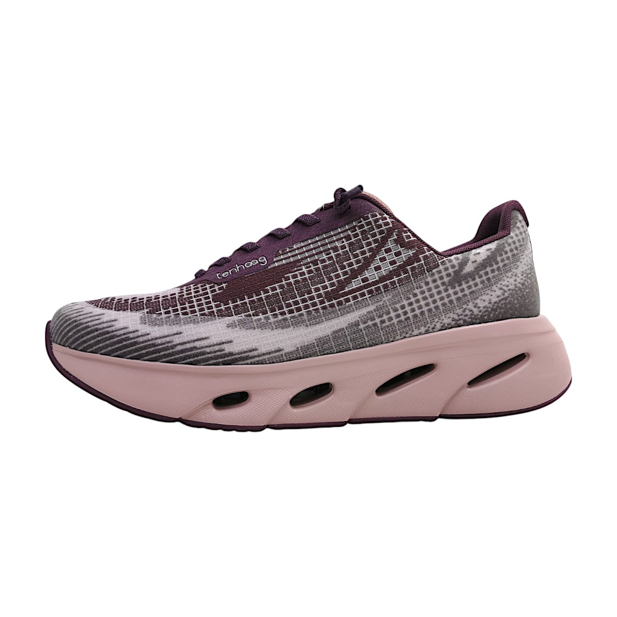 Tenhaag Damenschuhe Schnürschuhe Sportive Sportschuh Violett Sport
