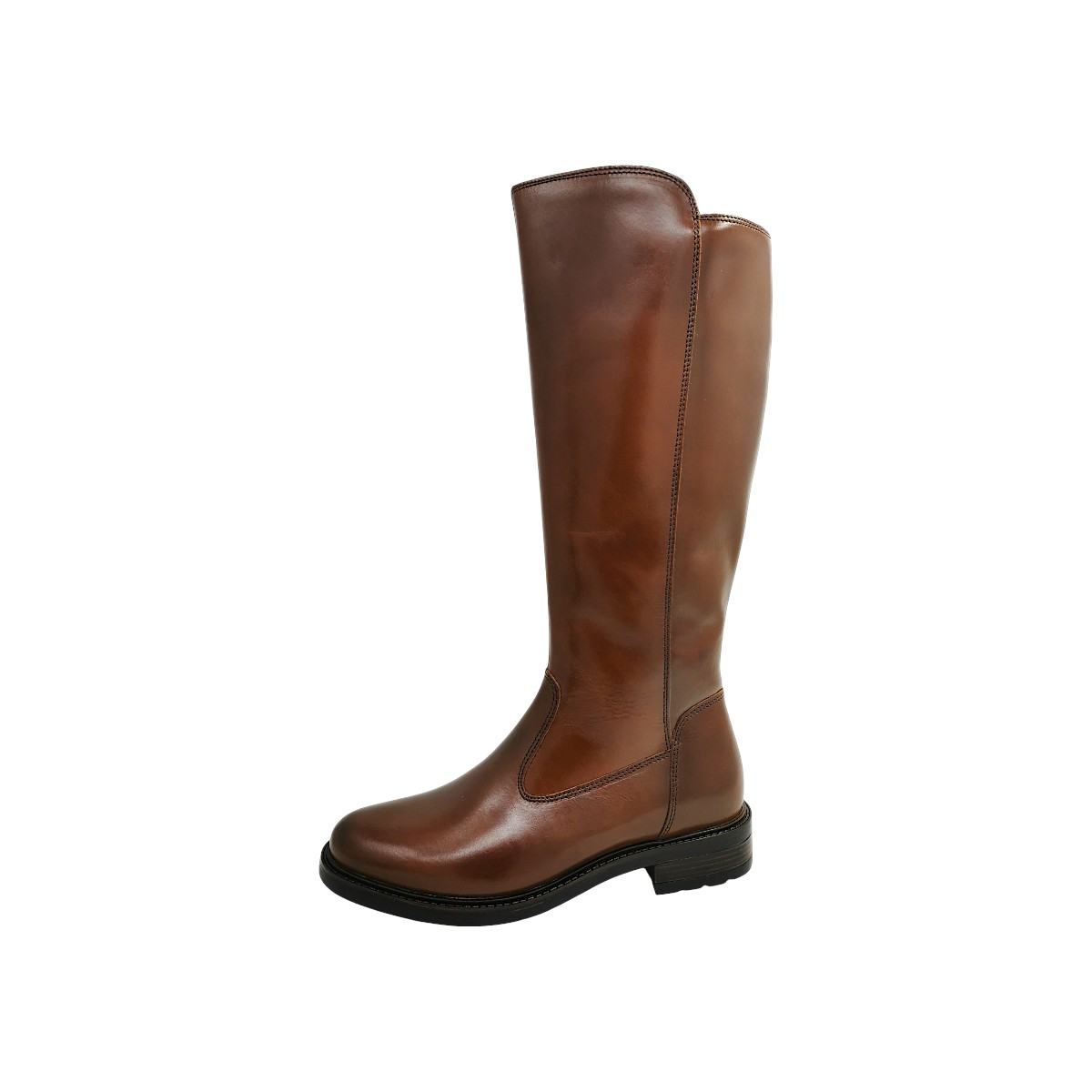 Ellen Blake Rica Damenschuhe Stiefeletten Schlupfstiefel Stiefel Braun Freizeit