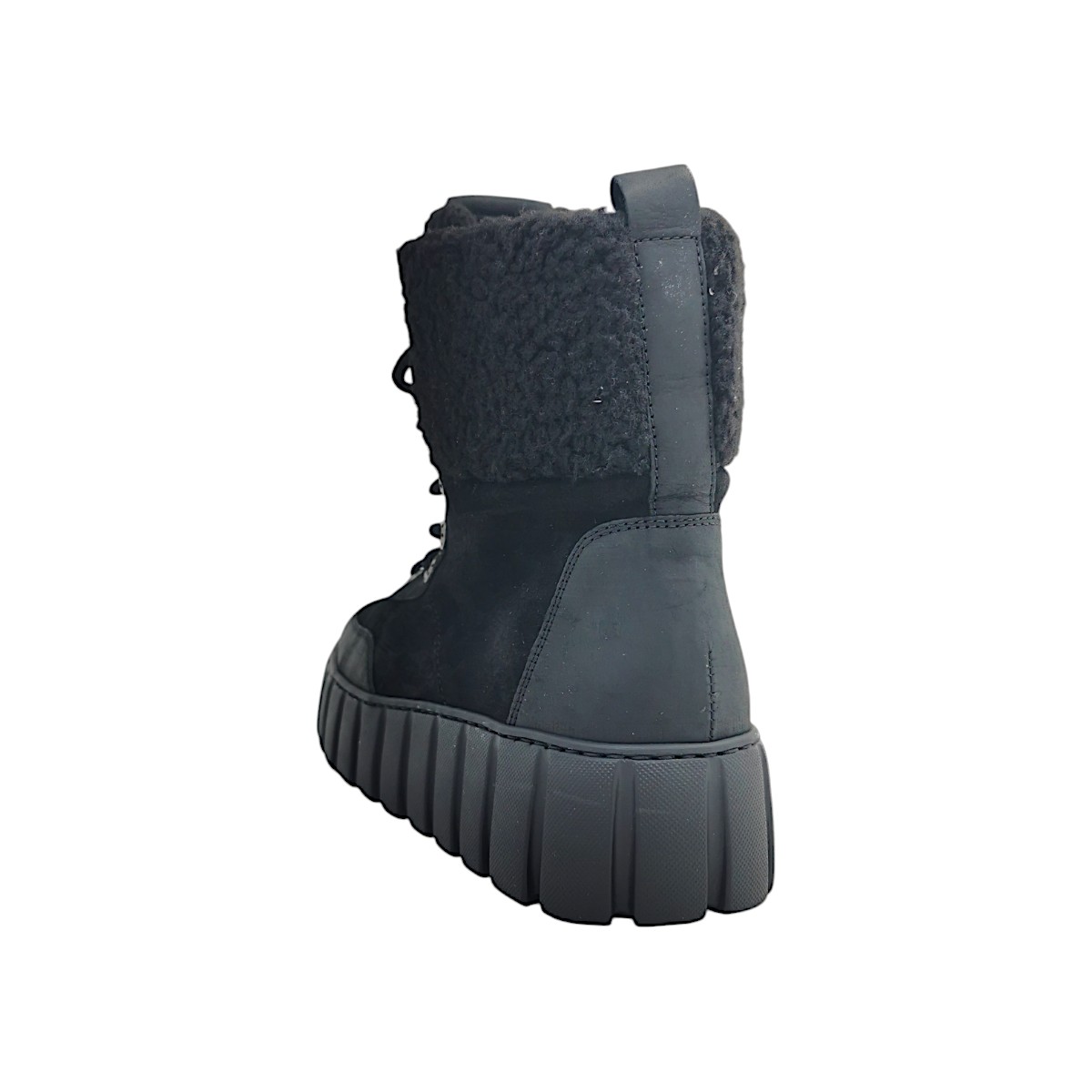 Gabor Comfort Damenschuhe Schnürstiefel Schwarz Freizeit (67 schwarz, Größe 37.5 EU)