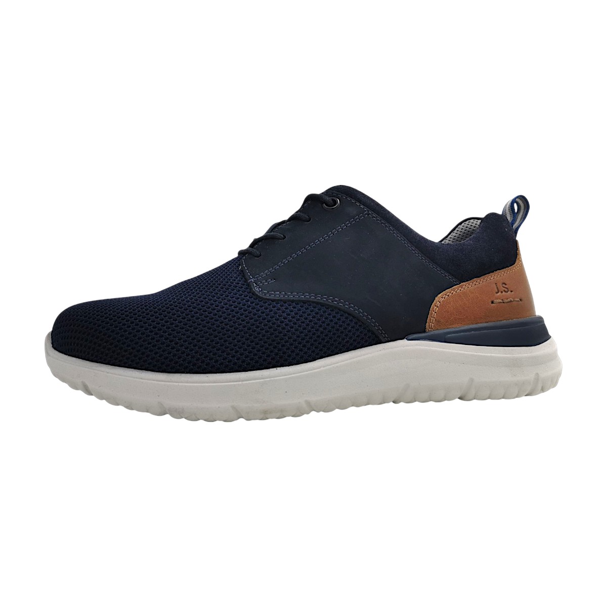 Josef Seibel Herrenschuhe Slipper sportlicher Schnürer Blau Freizeit