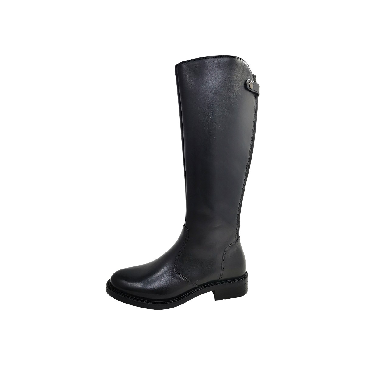 Ellen Blake Rica Damenschuhe Schlupfstiefel Stiefel Schwarz Freizeit (Nero, Größe 37 EU)