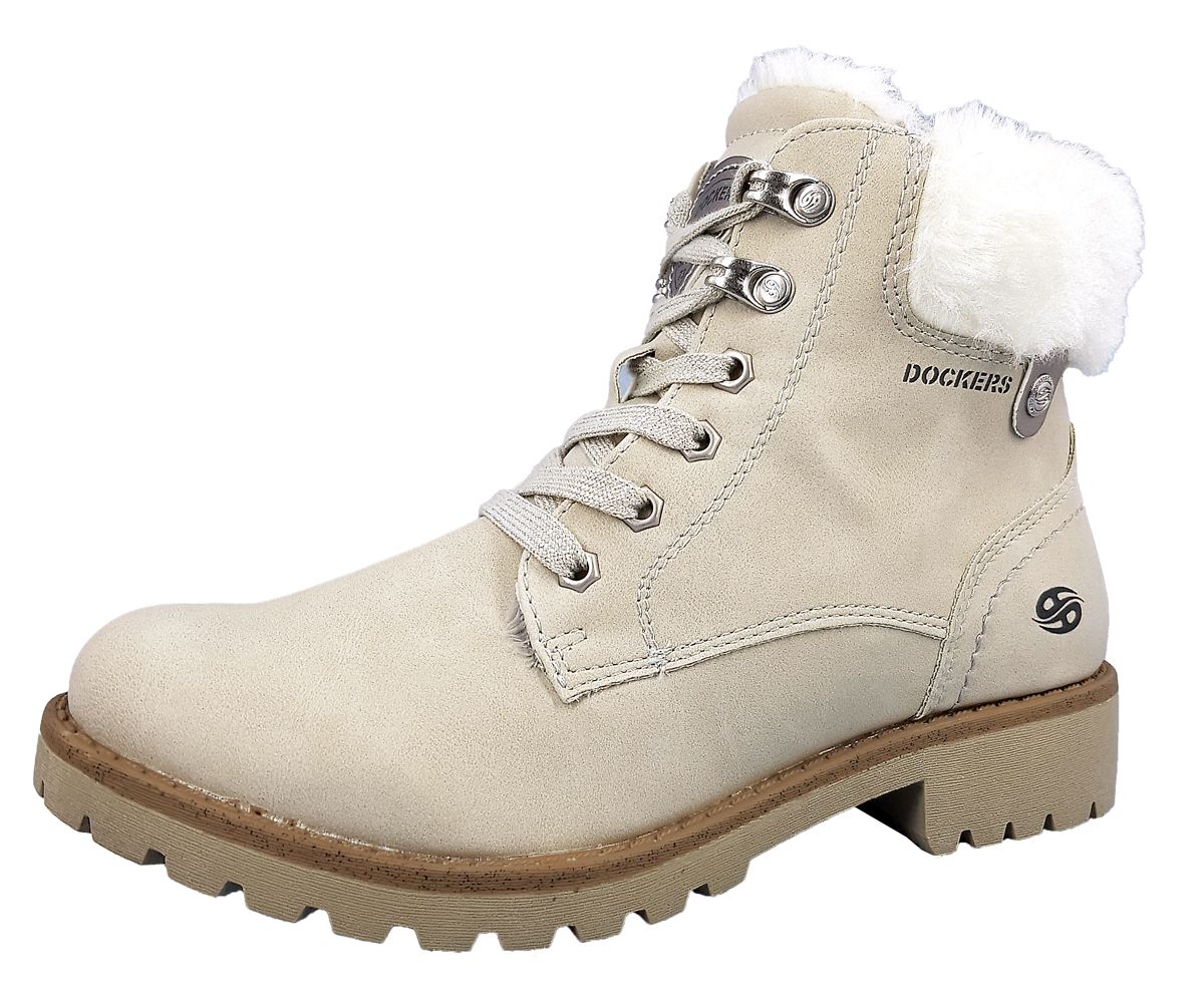 Dockers Damenschuhe Stiefel Schnürer Stiefel Weiß Freizeit Dockers Damenschuhe Stiefel Schnürer Stiefel Weiß Freizeit