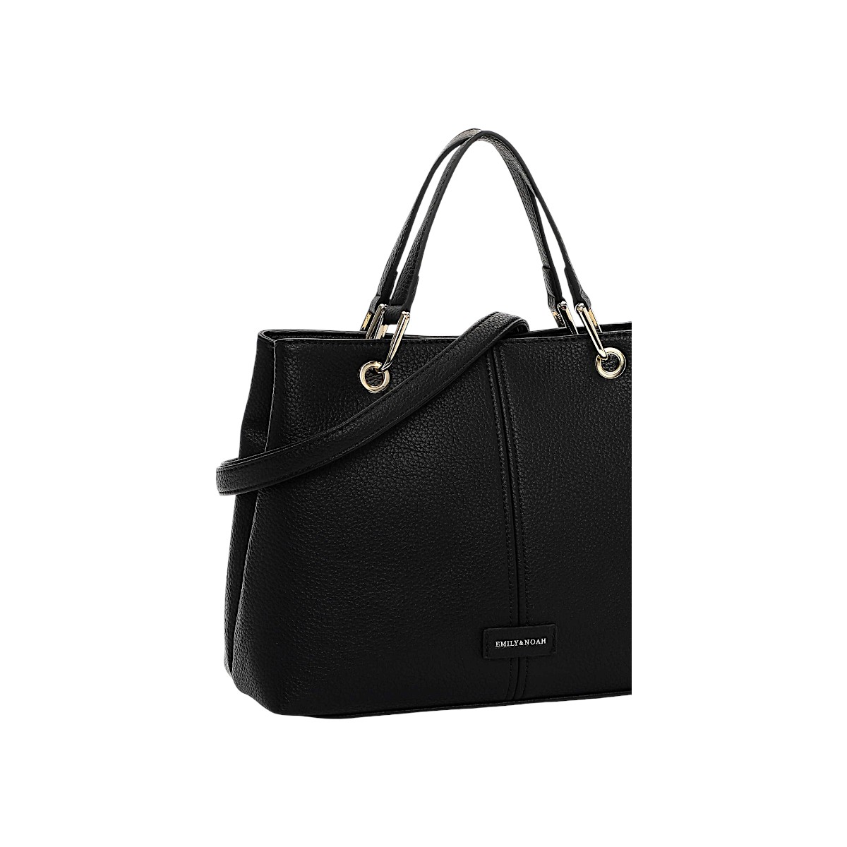 emily & noah Damenaccessoires Tasche Beige Freizeit (black 100, Größe OneSize)