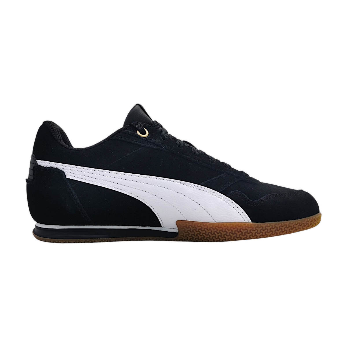 Puma Bella Donna SD Damenschuhe Schnürschuhe Sportive sportlicher Schnürer Schwarz Freizeit (black/white 001, Gr. 2:8.5)