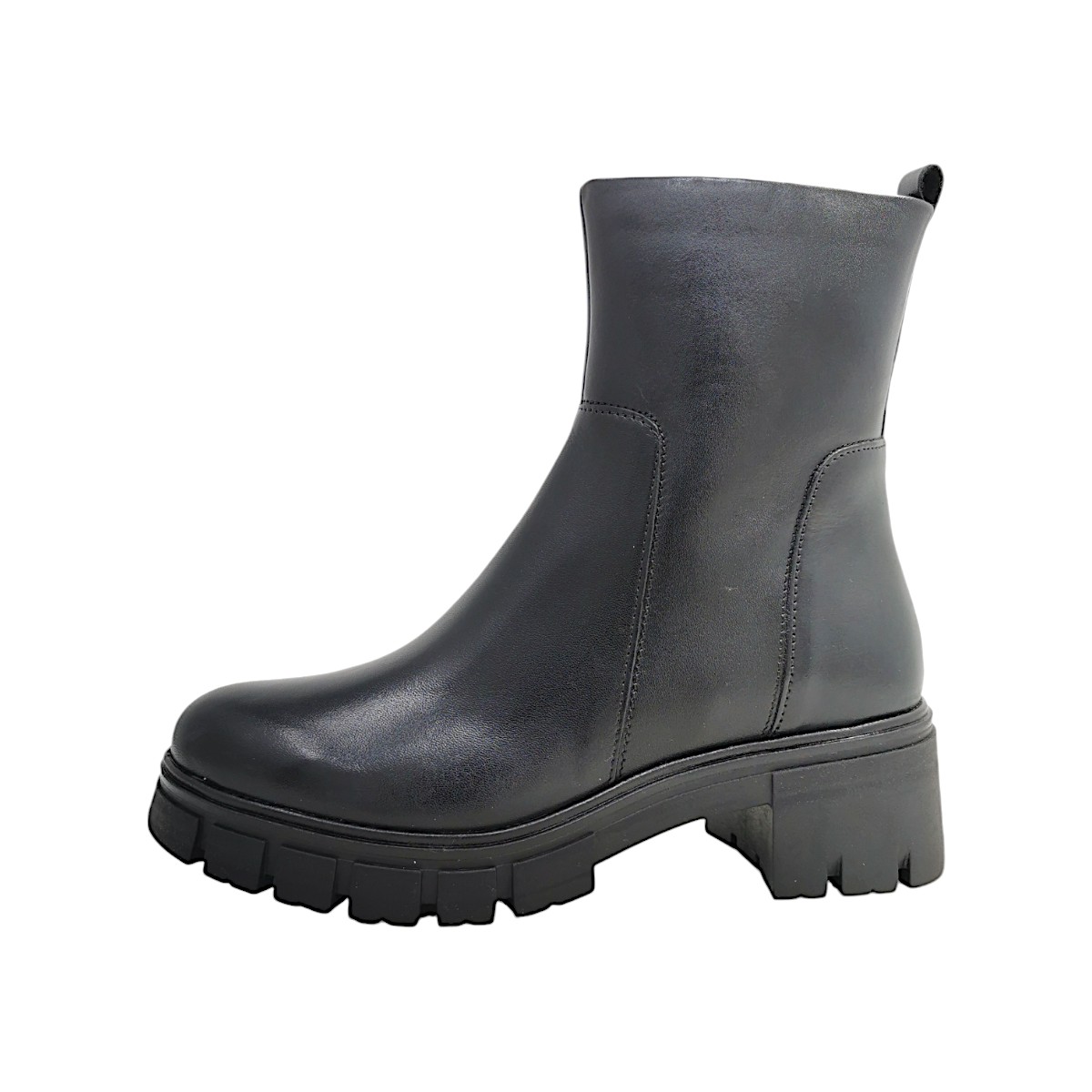 Ellen Blake Irene Damenschuhe Stiefel Schwarz Freizeit (Nero, Größe 36 EU)