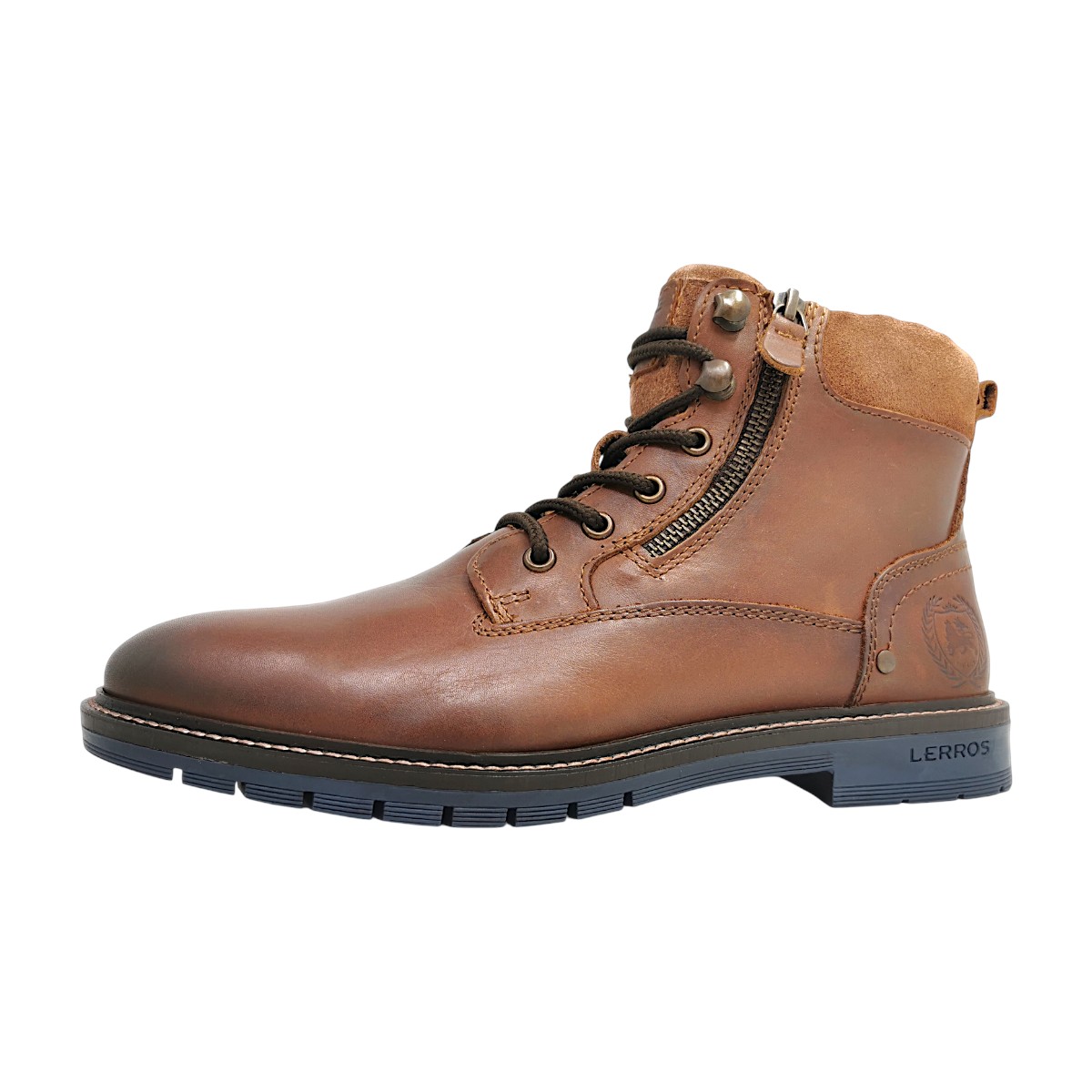 Lerros Herrenschuhe Warmfutter Schnürstiefel Braun Freizeit