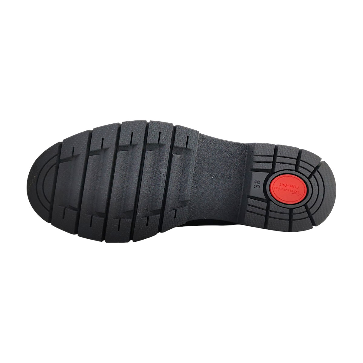 Tamaris Comfort Damenschuhe Schlupfstiefel Schwarz Freizeit (Black 001, Größe 41 EU)