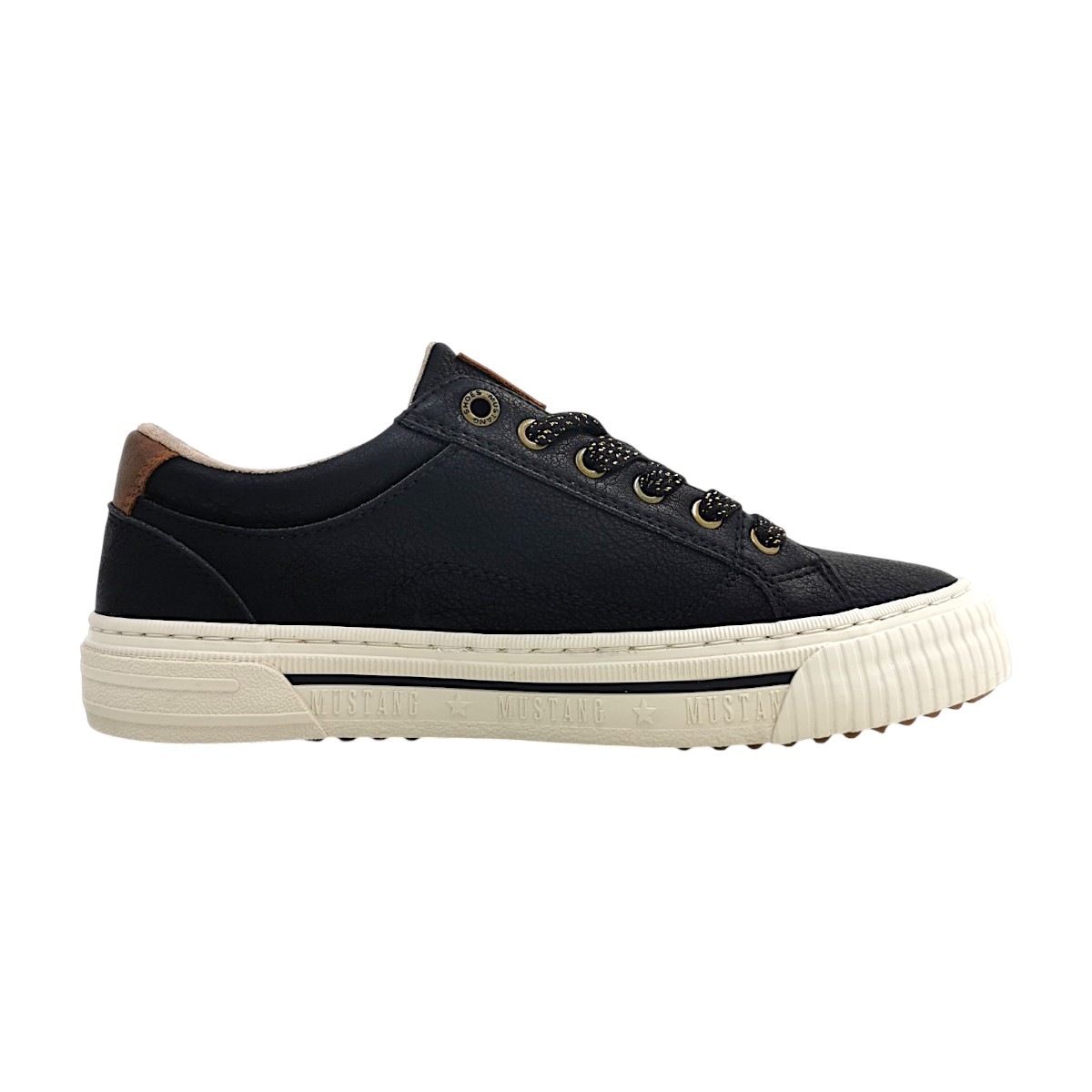 Mustang Damenschuhe sportlicher Schnürer Schwarz Freizeit (black, Größe 39 EU) Mustang Damenschuhe sportlicher Schnürer Schwarz Freizeit (black, Größe 39 EU)