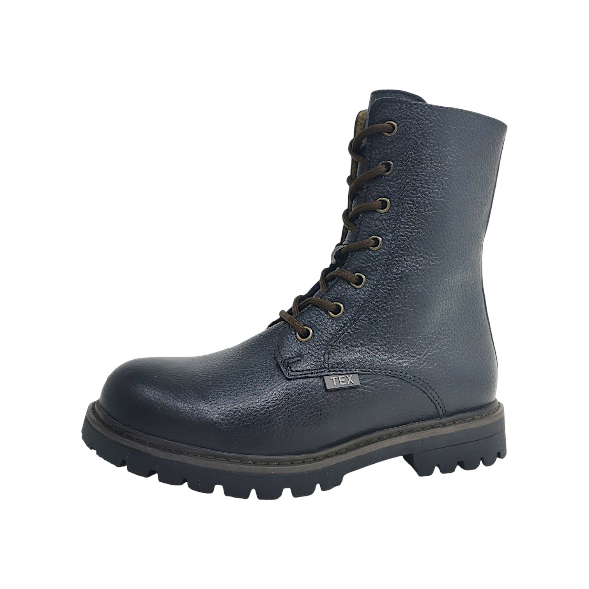 Sabalin Kinderschuhe Mädchen Schnürstiefel Schwarz Freizeit
