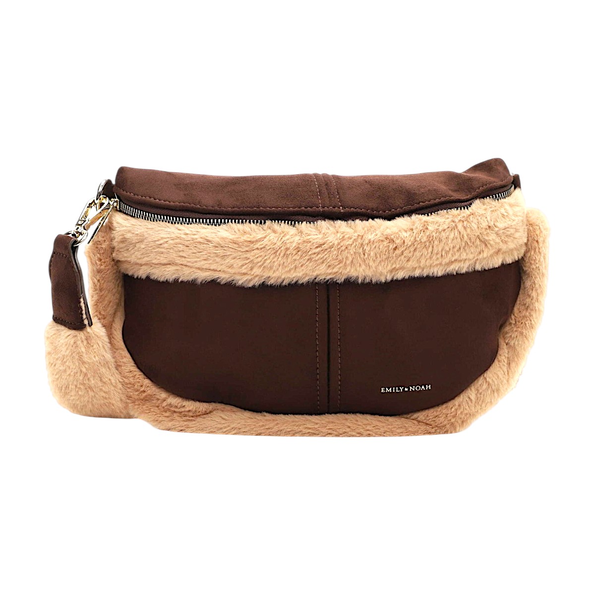emily & noah Lisette Damenaccessoires Tasche Braun Freizeit (brown 200, Größe stck.)