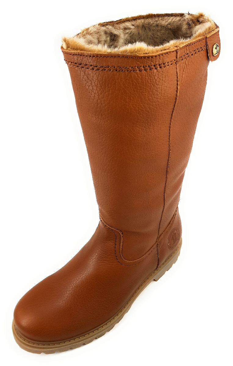 Panama Jack Damenschuhe Stiefel Gefüttert Stiefel Blau Freizeit (cuero bark, Größe 41 EU)