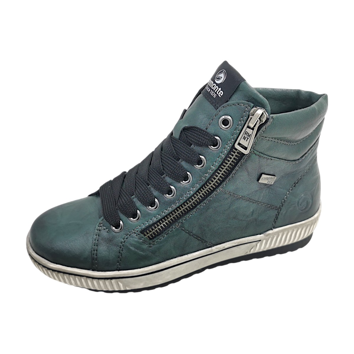 Remonte Damenschuhe Schnürstiefel Reißverschluss Grün Freizeit (grün 54, Größe 36 EU) Remonte Damenschuhe Schnürstiefel Reißverschluss Grün Freizeit (grün 54, Größe 36 EU)