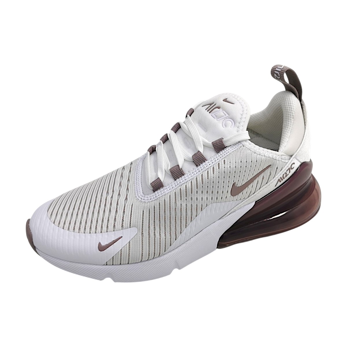 Nike Air Max 270 Sportschuhe Damen Trainingsschuhe Laufschuh Weiß Sport (creme 203, Größe 39.5 EU)