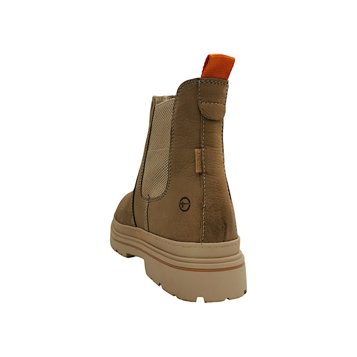 Tamaris Comfort Damenschuhe Reißverschluss Schaftstiefel Braun Freizeit (313- Camel Nubuc, Größe 42 EU)
