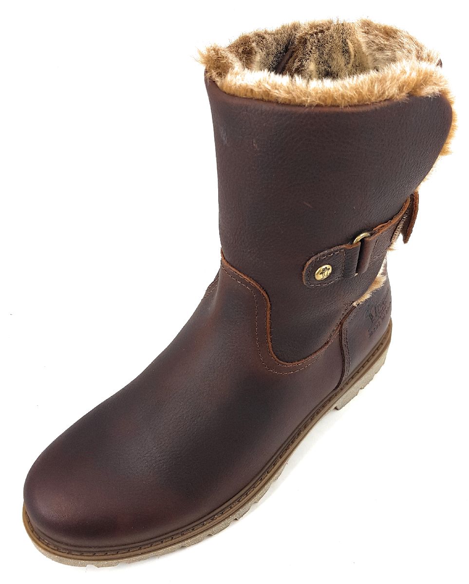 Panama Jack Damenschuhe Stiefel Gefüttert Stiefel Braun Freizeit (chestnut, Größe 39 EU)