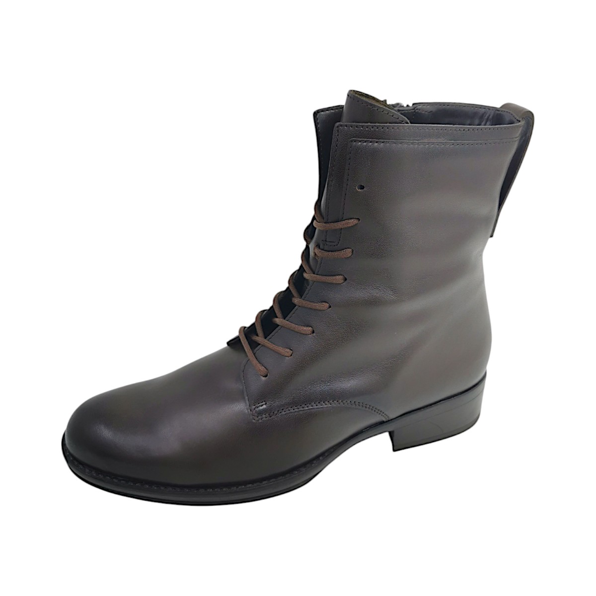 Gabor Damenschuhe Stiefel Schnürer Braun Freizeit (Mocca 28, Größe 40.5 EU)