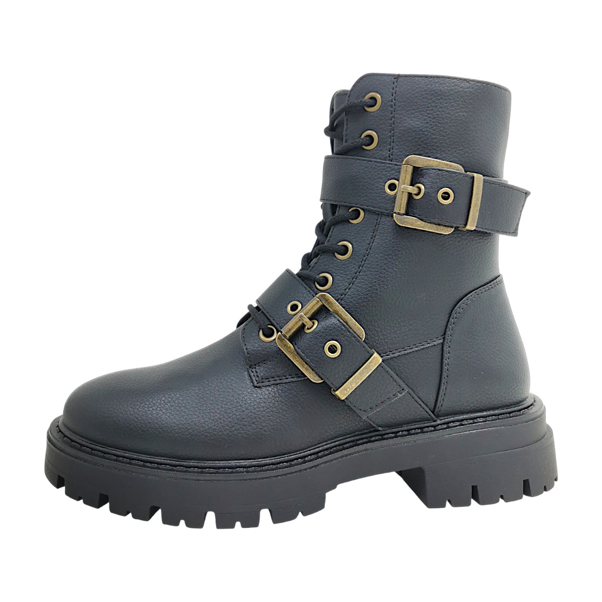 Taxi Damenschuhe Schnürstiefel Schwarz Freizeit