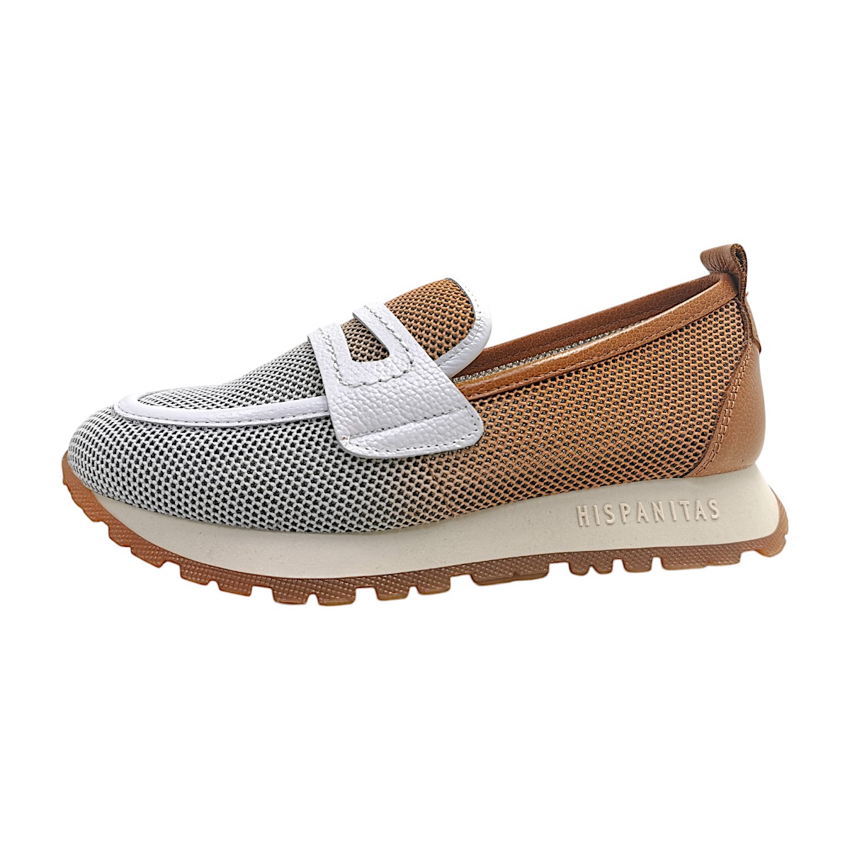 Hispanitas Kansas Damenschuhe Halbschuhe Slipper Weiß Freizeit