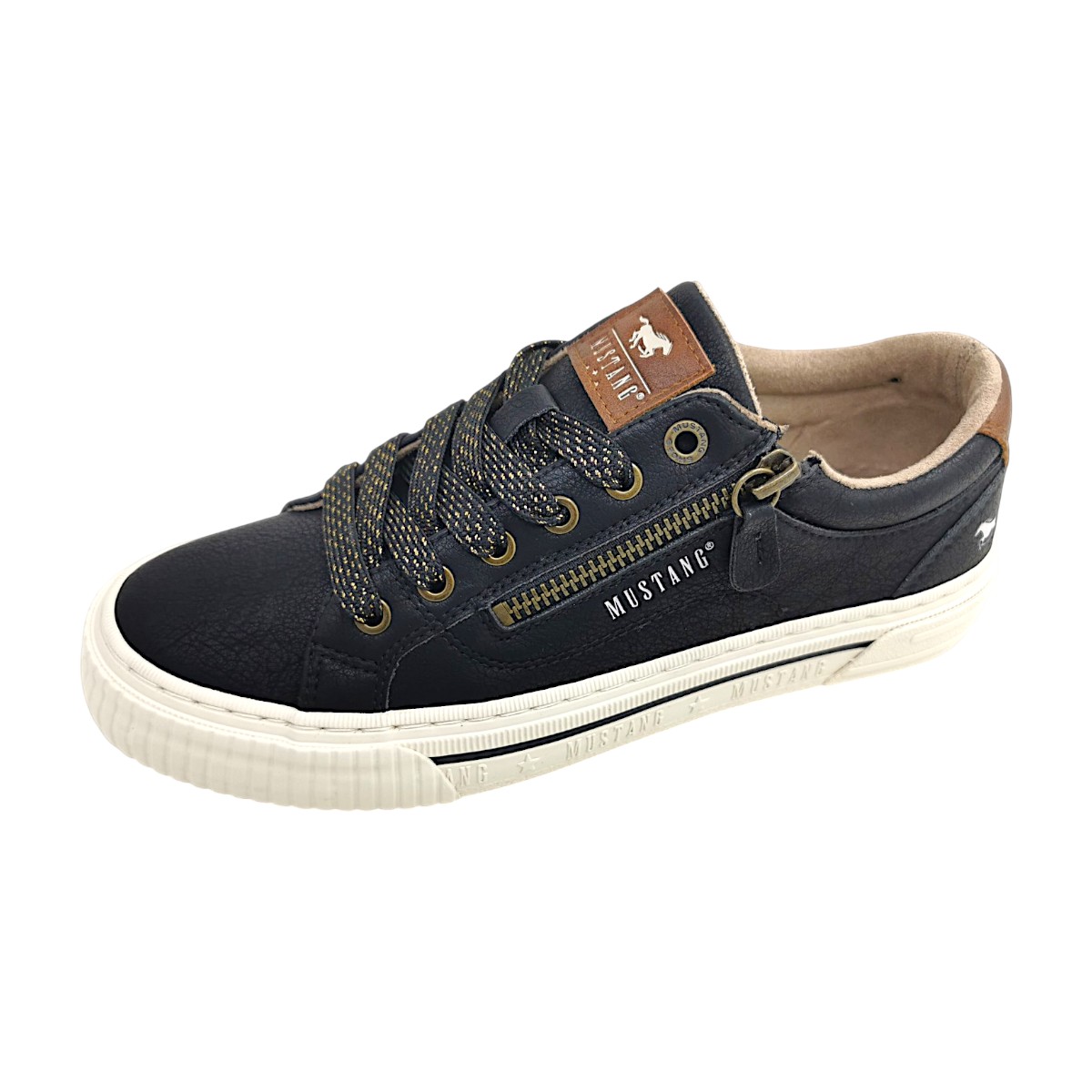 Mustang Damenschuhe sportlicher Schnürer Schwarz Freizeit (black, Größe 39 EU) Mustang Damenschuhe sportlicher Schnürer Schwarz Freizeit (black, Größe 39 EU)