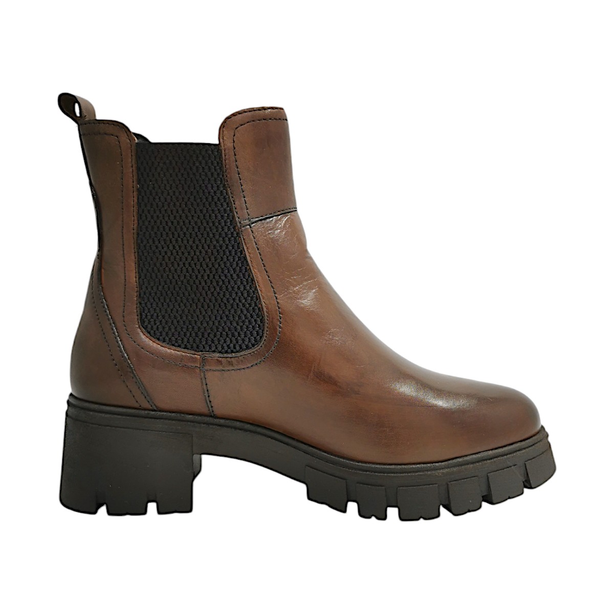 Ellen Blake Imperia Damenschuhe Schaftstiefel Braun Freizeit (Marrone, Größe 37 EU)