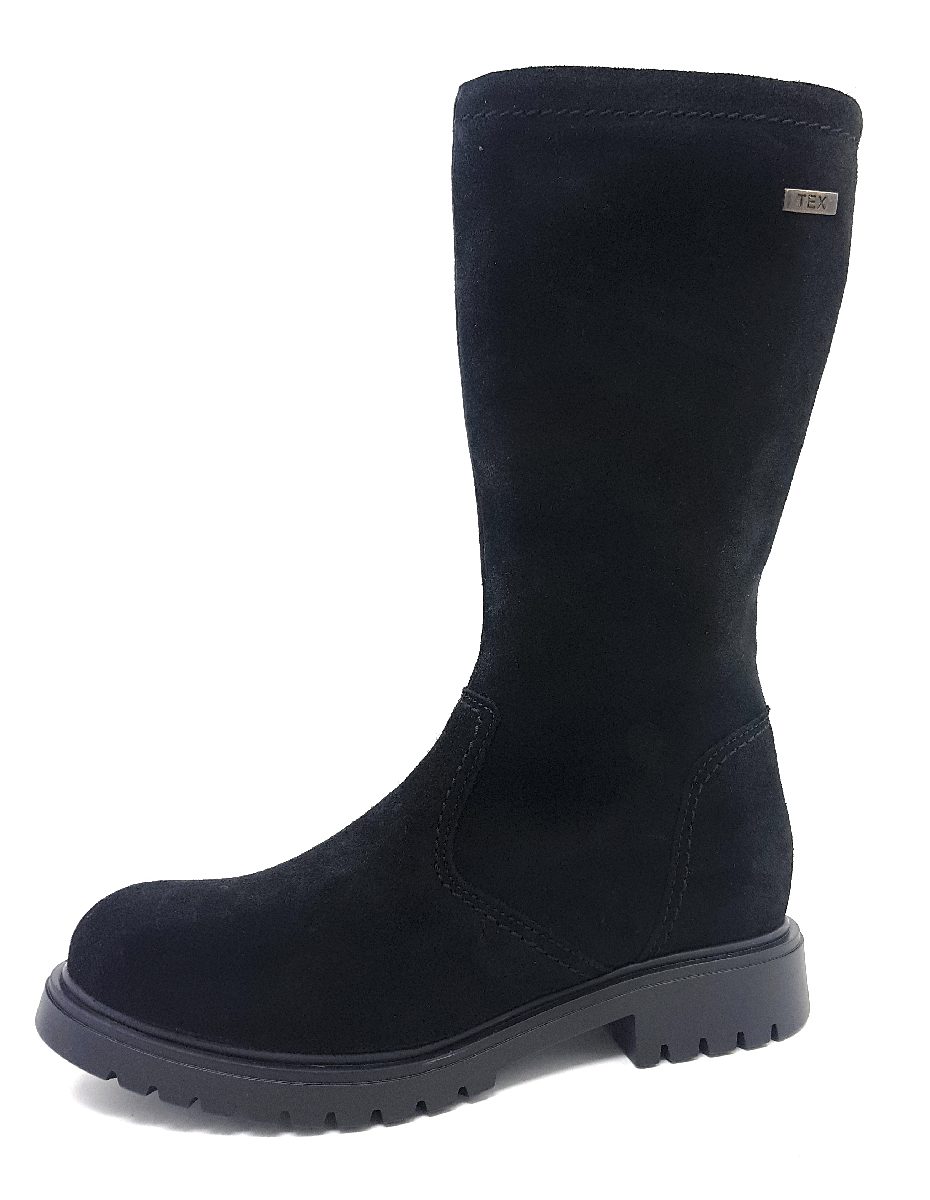 Sabalin Kinderschuhe Mädchen Stiefel Reißverschluss Schwarz Freizeit