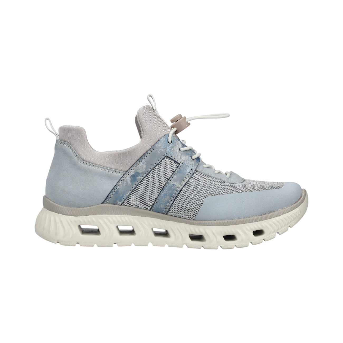 Rieker M6061-12 Blau bleu kombi
