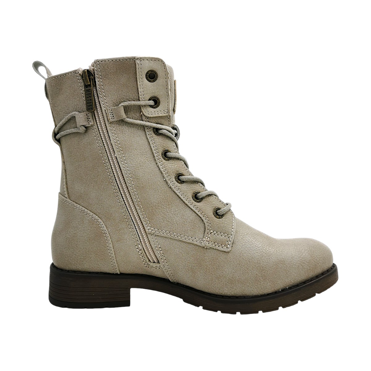Mustang Damenschuhe Schnürstiefel Beige Freizeit (offwhite 00138, Größe 42 EU) Mustang Damenschuhe Schnürstiefel Beige Freizeit (offwhite 00138, Größe 42 EU)