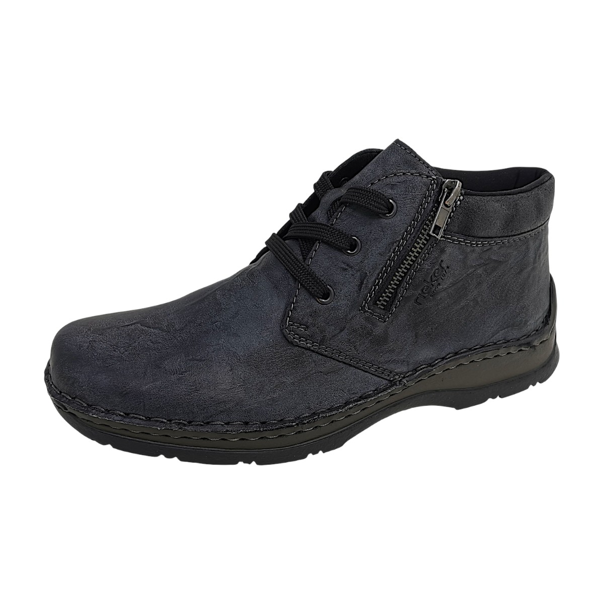 Rieker 05341-45 Schwarz graphit/schwarz