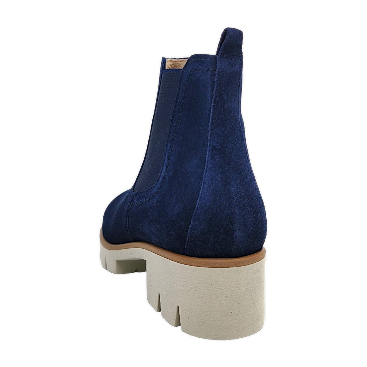 Gabor Damenschuhe Reißverschluss Stiefelette Blau Freizeit (36 marine, Größe 39 EU)