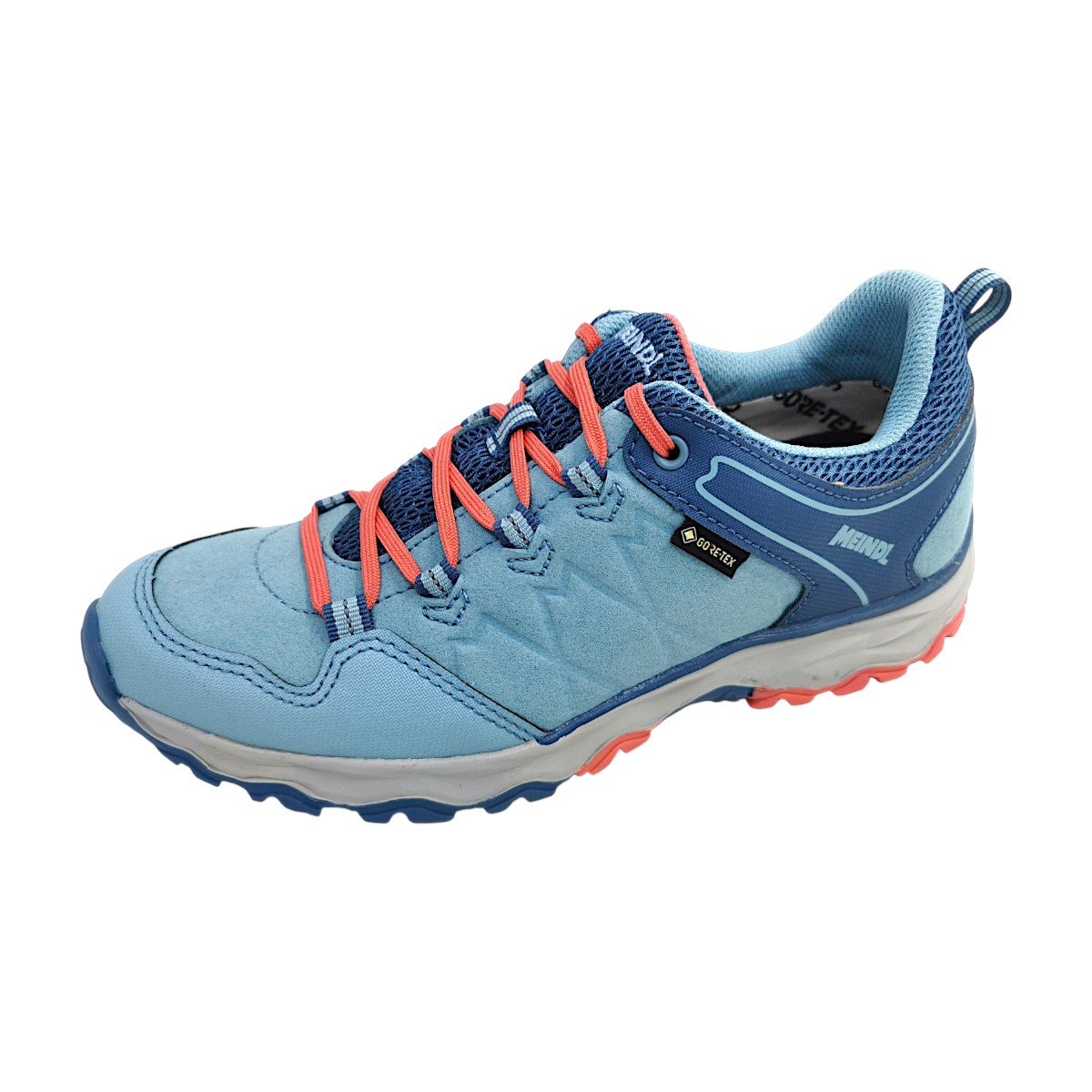 Meindl Ontario Junior GTX 2109.86 Blau Lachs/Aquamarin