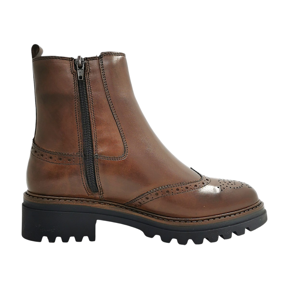 Ellen Blake Mosca Damenschuhe Stiefel Stiefelette Braun Freizeit (Marrone, Größe 37 EU)