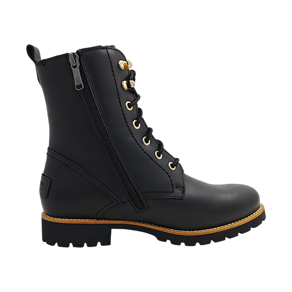 Panama Jack Damenschuhe Schnürstiefel Schwarz Freizeit (Negro, Größe 41 EU)