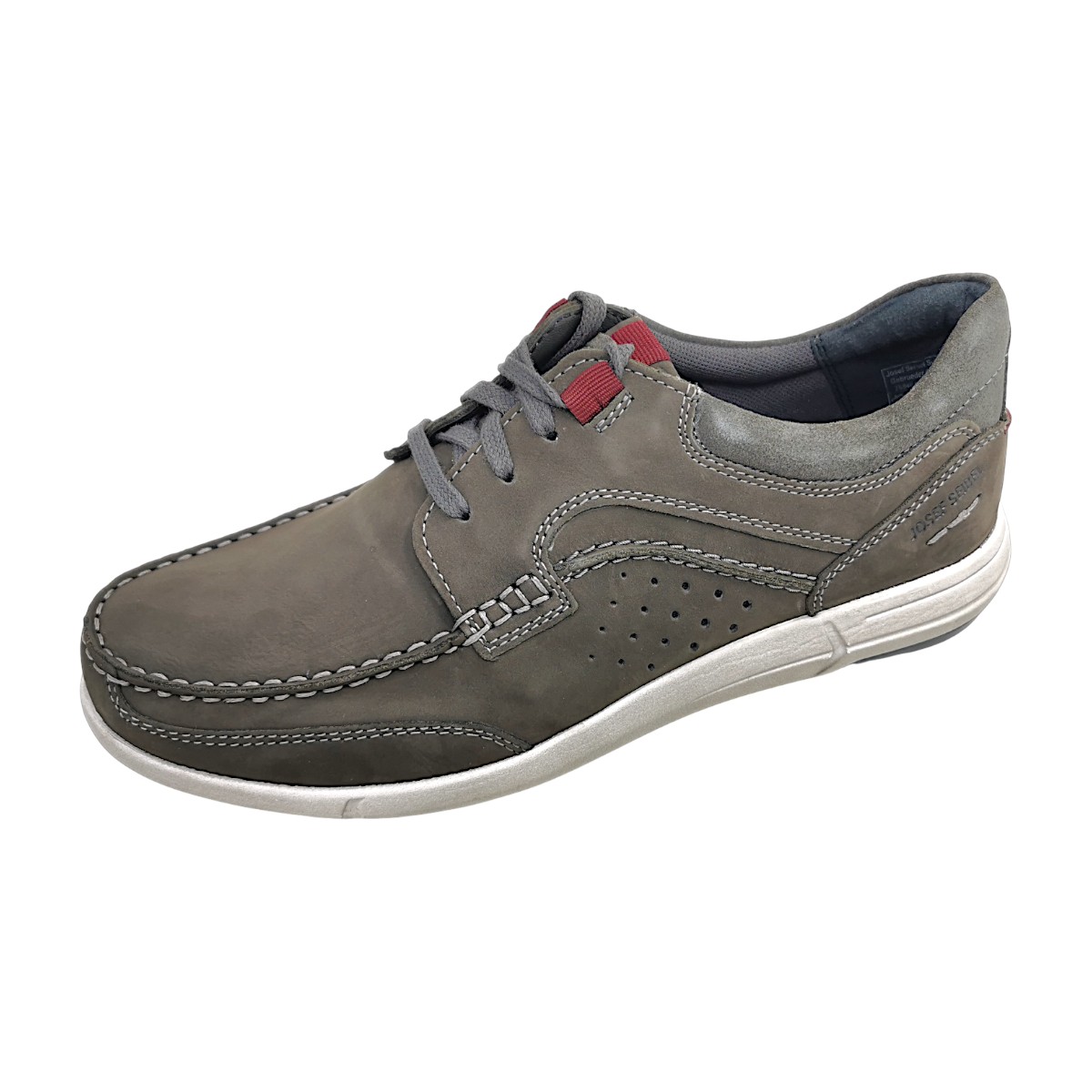 Josef Seibel Enrico 25 Herrenschuhe Schnürschuhe Braun Freizeit (granit kombi 741, Gr. 1:44)