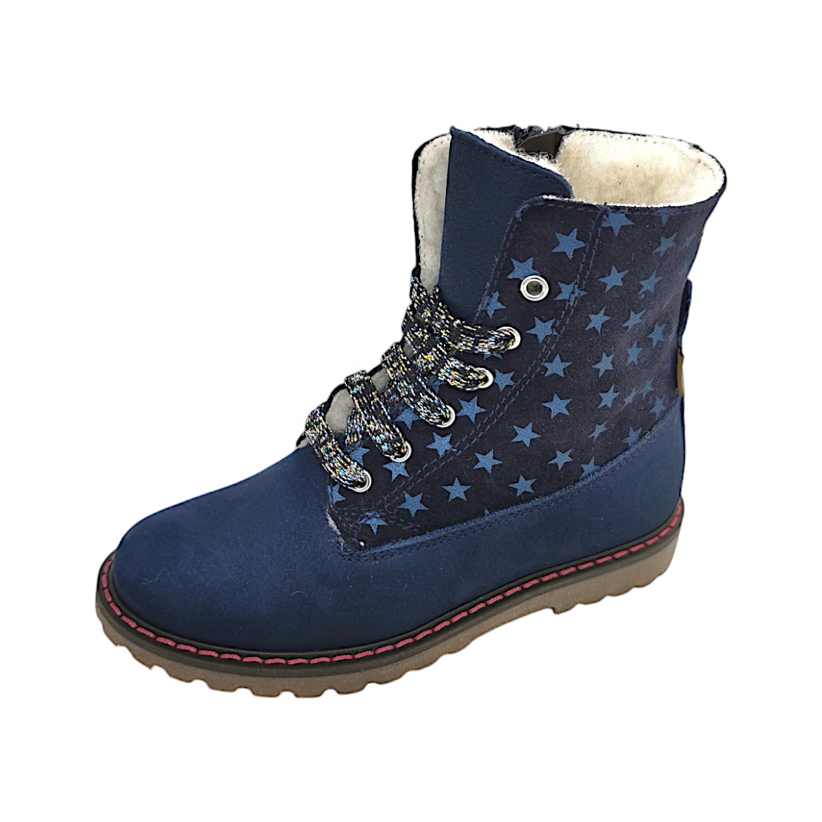 Micio Var 1 Kinderschuhe Mädchen Schnürstiefel Blau Freizeit (blue, Größe 30 EU) Micio Var 1 Kinderschuhe Mädchen Schnürstiefel Blau Freizeit (blue, Größe 30 EU)