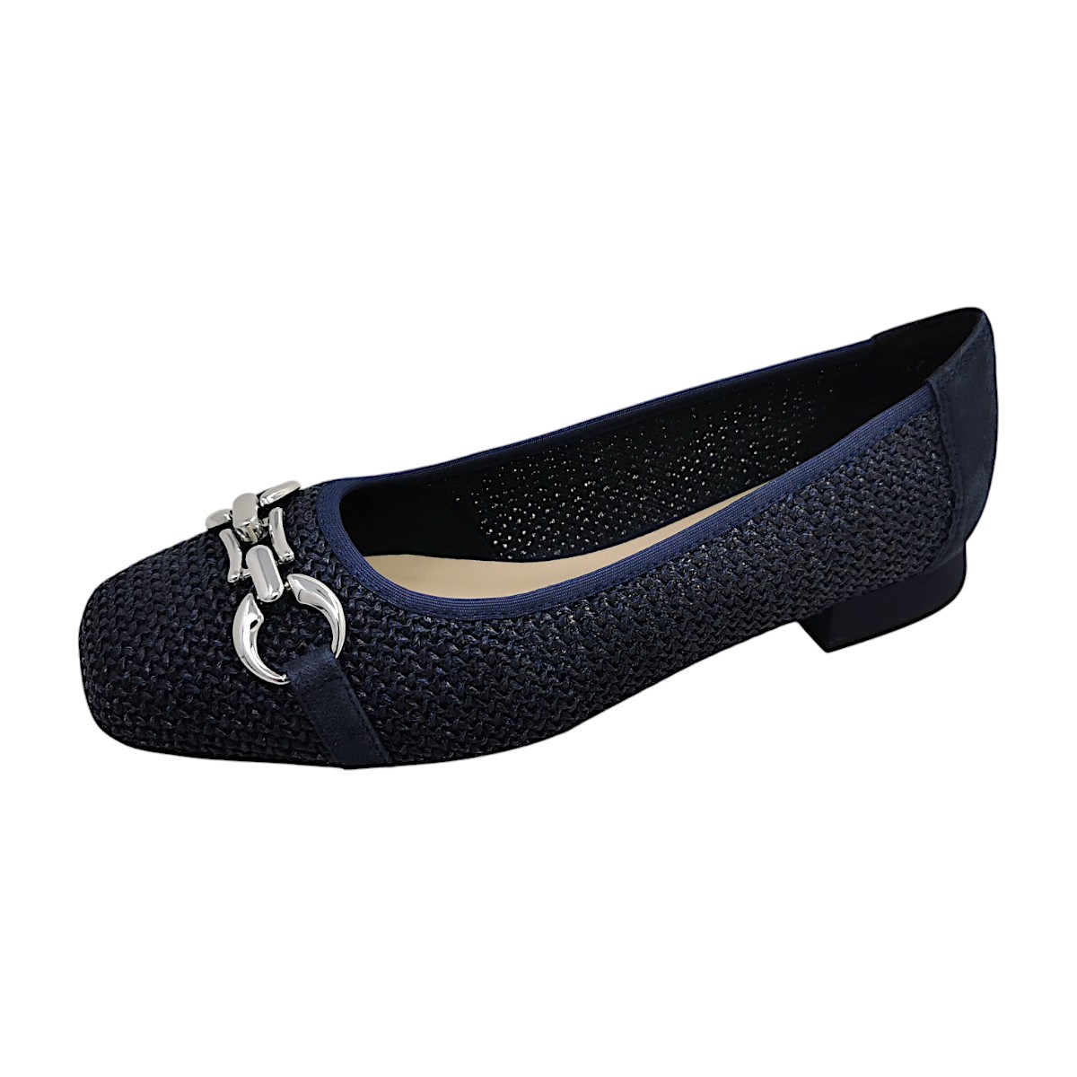 Caprice Damenschuhe Ballerinas Blau Freizeit (ocean comb 880, Größe 41 EU)