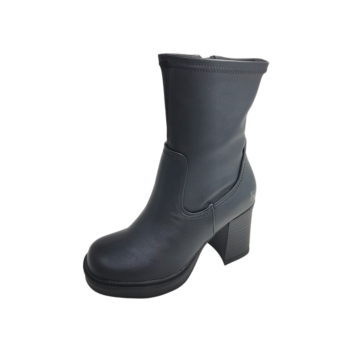 2 Go Fashion Damenschuhe Stiefel Schwarz Freizeit (schwarz 9, Größe 41 EU)