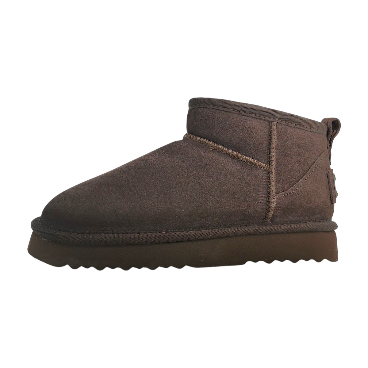 OOG Damenschuhe Stiefel Reißverschluss Schaftstiefel Braun Freizeit (mokka, Gr. 1:36)