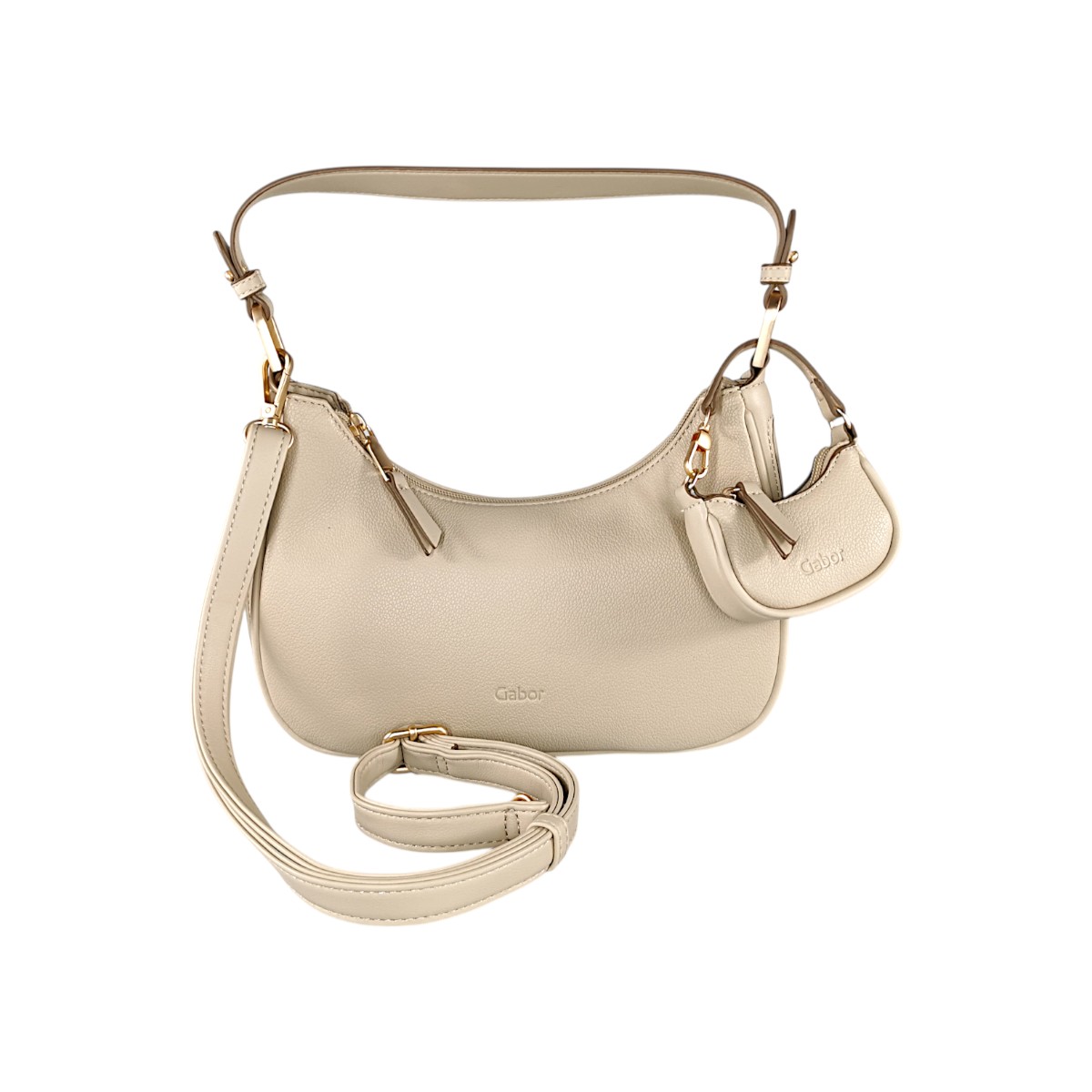Gabor Devika Damenaccessoires Accessoires Taschen Beige Freizeit