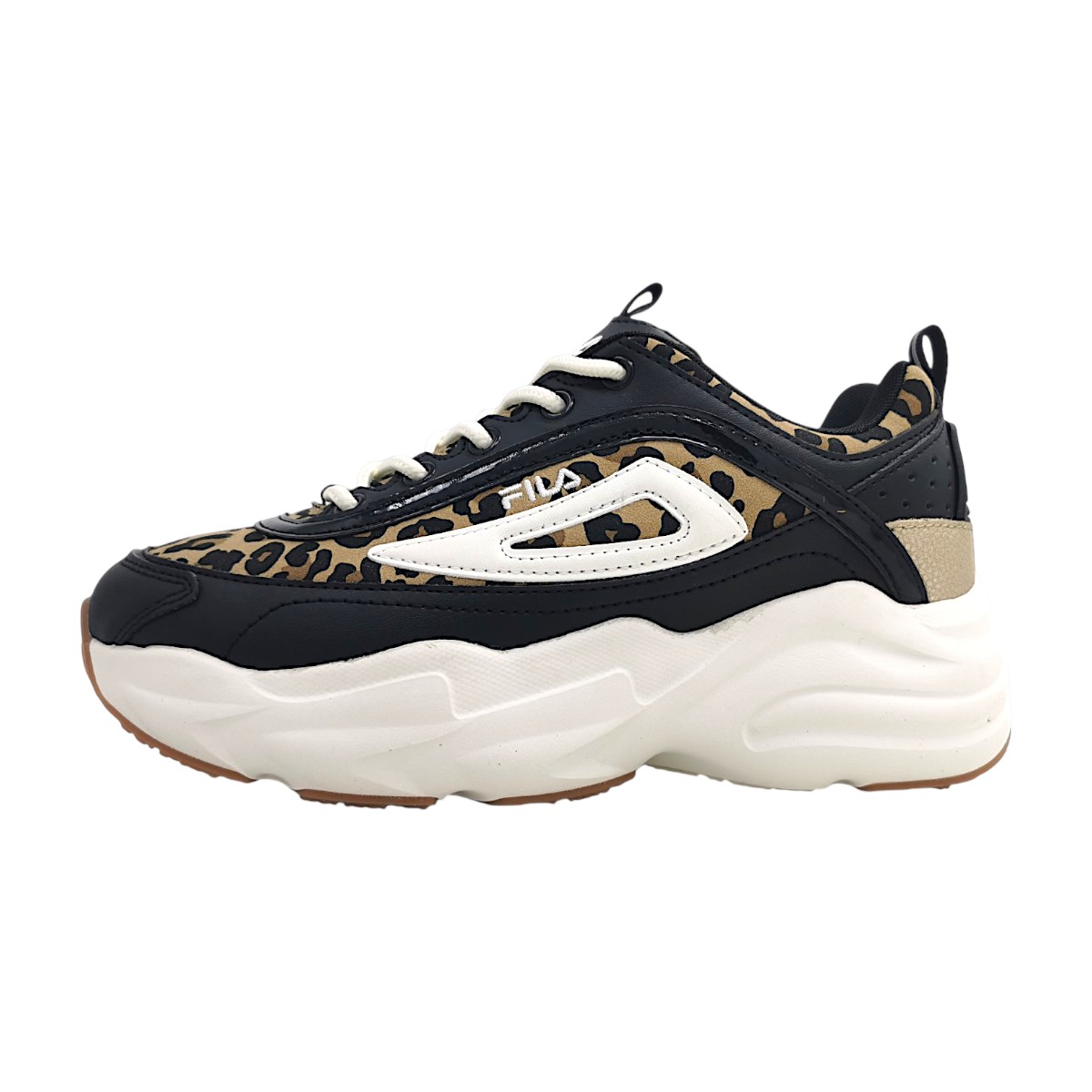 Fila Skye ZP A Damenschuhe Schnürschuhe Sportive Sportschuh Schwarz Freizeit