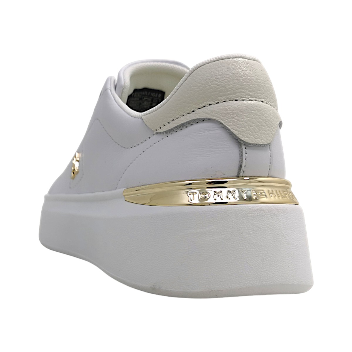 Tommy Hilfiger TH Fashion Damenschuhe Schnürschuhe Sportive (white YBS, Gr. 1:38)