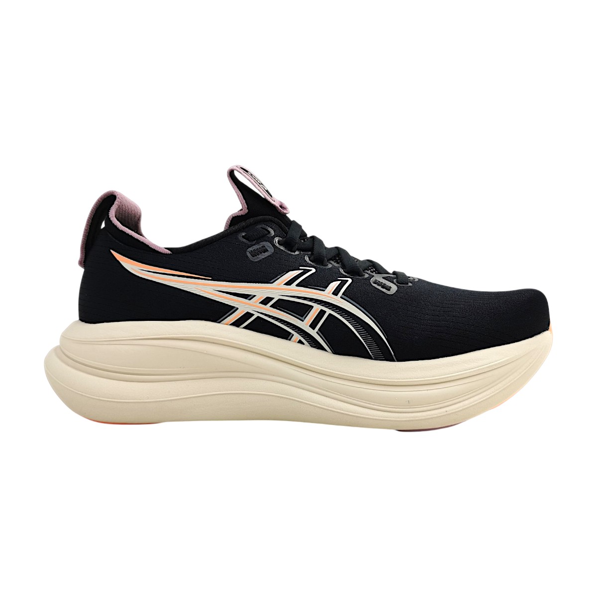 Asics Gel-Nimbus 28 1012B899/004 Schwarz black/taro purple